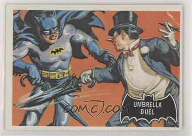 1966 O-Pee-Chee Batman Black Bat - [Base] #23 - Umbrella Duel