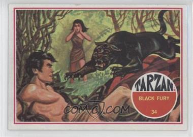 1966 Philadelphia Tarzan - [Base] #34 - Black Fury
