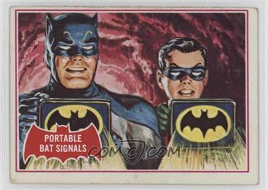 1966 Topps Batman A Series (Red Bat Logo) - [Base] #16A - Portable Bat Signals