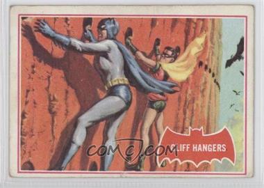 1966 Topps Batman A Series (Red Bat Logo) - [Base] #36A - Cliff Hangers [Poor to Fair]