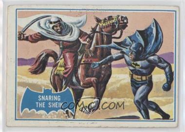 1966 Topps Batman B Series (Blue Bat Logo) - [Base] - Puzzle Back #8B - Snaring the Sheik [Good to VG‑EX]