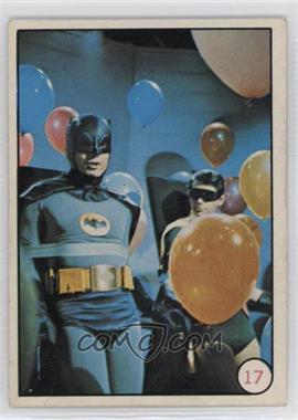 1966 Topps Batman Bat Laffs - [Base] #17.1 - Batman, Robin (No Movie Promo on Back)