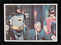 Chief O'Hara, Batman, Commissioner Gordon, Robin (Movie Promo on Back) [Good&nb…