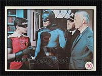 Batman, Robin, Chief O'Hara, Commissioner Gordon