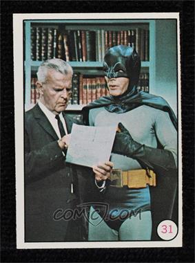 1966 Topps Batman Bat Laffs - [Base] #31 - Batman, Commissioner Gordon