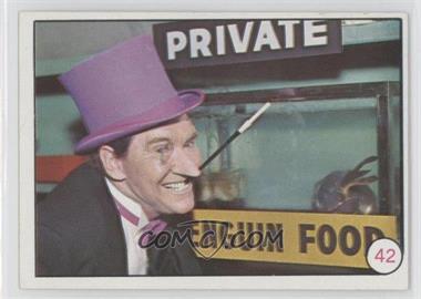 1966 Topps Batman Bat Laffs - [Base] #42.2 - Penguin (Movie Promo on Back)