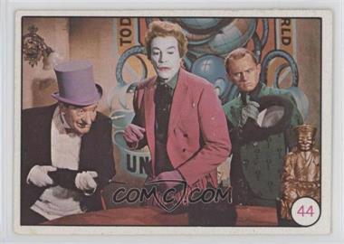 1966 Topps Batman Bat Laffs - [Base] #44.1 - Penguin, The Joker, Riddler (No Movie Promo on Back)
