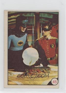 1966 Topps Batman Bat Laffs - [Base] #45.1 - Batman, Robin (No Movie Promo on Back)