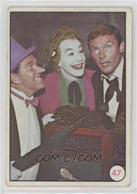 1966 Topps Batman Bat Laffs - [Base] #47.2 - Penguin, The Joker, Bruce Wayne (Movie Promo on Back) [Good to VG‑EX]