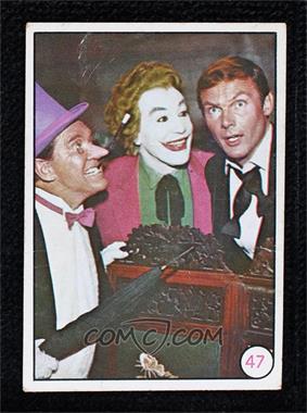 1966 Topps Batman Bat Laffs - [Base] #47.2 - Penguin, The Joker, Bruce Wayne (Movie Promo on Back) [Poor to Fair]