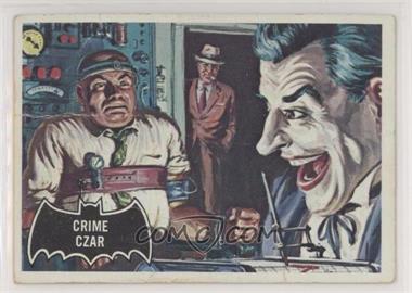1966 Topps Batman Black Bat - [Base] #10 - Crime Czar [Poor to Fair]