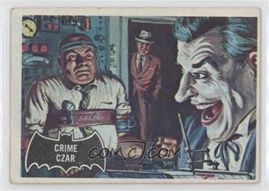 1966 Topps Batman Black Bat - [Base] #10 - Crime Czar [Poor to Fair]