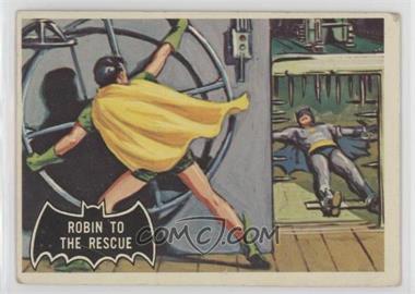 1966 Topps Batman Black Bat - [Base] #20 - Robin To The Rescue [Good to VG‑EX]