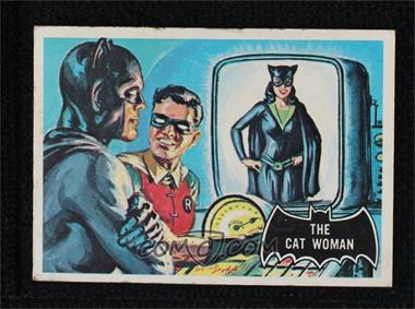 1966 Topps Batman Black Bat - [Base] #25 - The Cat Woman