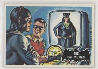 1966 Topps Batman Black Bat - [Base] #25 - The Cat Woman