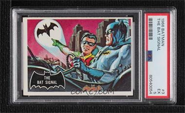 1966 Topps Batman Black Bat - [Base] #3 - The Bat Signal [PSA 5 EX]