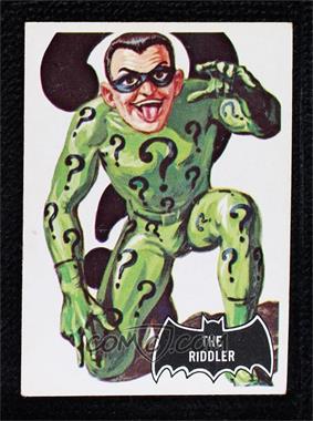 1966 Topps Batman Black Bat - [Base] #36 - The Riddler