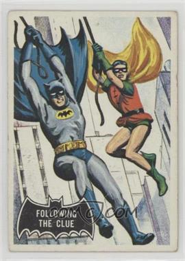 1966 Topps Batman Black Bat - [Base] #40 - Following The Clue [Good to VG‑EX]