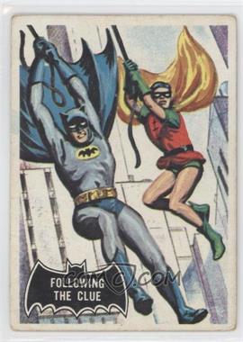 1966 Topps Batman Black Bat - [Base] #40 - Following The Clue [Good to VG‑EX]