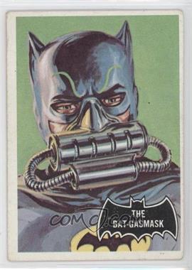 1966 Topps Batman Black Bat - [Base] #43 - The Bat-Gasmask [Good to VG‑EX]