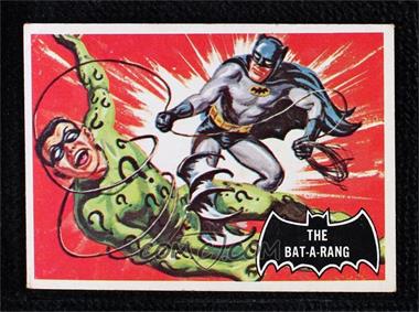 1966 Topps Batman Black Bat - [Base] #46 - The Bat-A-Rang