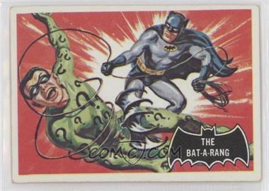 1966 Topps Batman Black Bat - [Base] #46 - The Bat-A-Rang