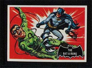 1966 Topps Batman Black Bat - [Base] #46 - The Bat-A-Rang