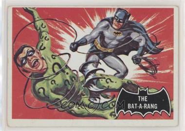 1966 Topps Batman Black Bat - [Base] #46 - The Bat-A-Rang