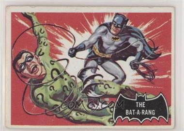 1966 Topps Batman Black Bat - [Base] #46 - The Bat-A-Rang