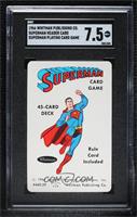 Superman Header [SGC 7.5 NM+]