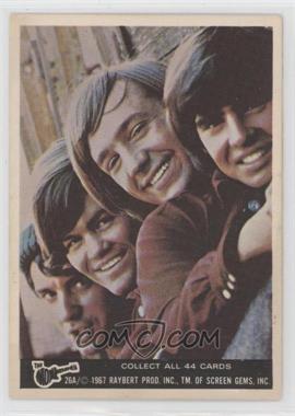 1967 Donruss The Monkees Color Series A - [Base] #26A - The Monkees [Poor to Fair]