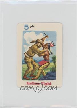 1967 Ed-U-Cards Daniel Boone Card Game - [Base] - Mini #INFI - Indian Fight