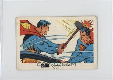 1968 Dutch Gum White Number in Black Box Set - [Base] #24 - Stalmannen (Superman) [Good to VG‑EX]