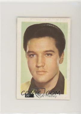 1968 Dutch Gum White Number in Black Box Set - [Base] #36 - Elvis Presley