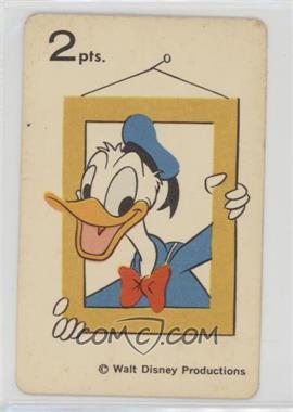 1968 Ed-U-Cards Donald Duck Card Game - [Base] #2pts.1 - Donald Duck (Picture Frame) [Good to VG‑EX]
