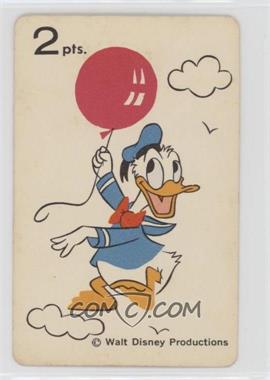 1968 Ed-U-Cards Donald Duck Card Game - [Base] #2pts.2 - Donald Duck (Balloon) [Poor to Fair]