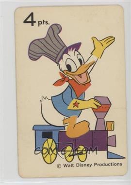 1968 Ed-U-Cards Donald Duck Card Game - [Base] #4pts - Donald Duck [Poor to Fair]