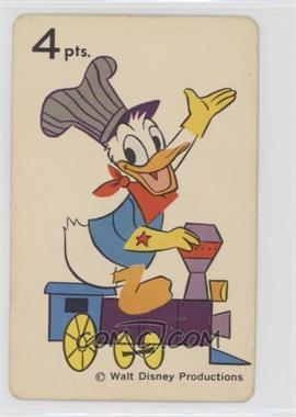 1968 Ed-U-Cards Donald Duck Card Game - [Base] #4pts - Donald Duck [Good to VG‑EX]
