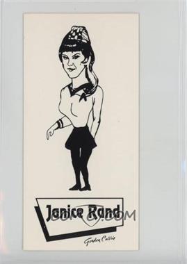 1968 Gordon Currie Star Trek Caricatures - [Base] #_JARA - Janice Rand