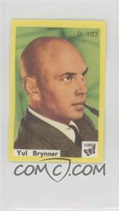 1969-70 Vlinder Matches Film, TV and Music Stars - D Series - [Base] #D 103 - Yul Brynner [Good to VG‑EX]