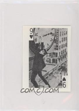 1969 Globe Imports Playing Cards - Gas Station Issue [Base] #9H - Harold Lloyd