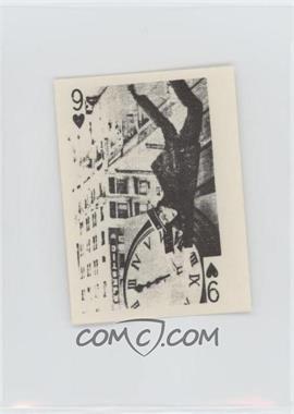 1969 Globe Imports Playing Cards - Gas Station Issue [Base] #9H - Harold Lloyd