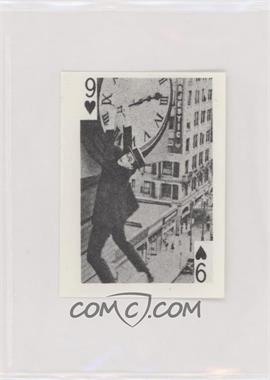 1969 Globe Imports Playing Cards - Gas Station Issue [Base] #9H - Harold Lloyd