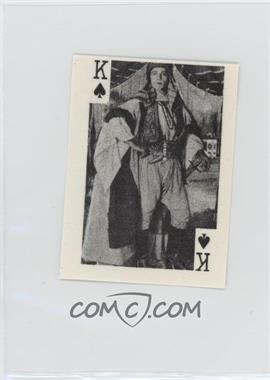 1969 Globe Imports Playing Cards - Gas Station Issue [Base] #KS.1 - Rudolph Valentino