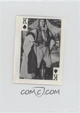 1969 Globe Imports Playing Cards - Gas Station Issue [Base] #KS.1 - Rudolph Valentino