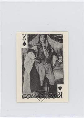 1969 Globe Imports Playing Cards - Gas Station Issue [Base] #KS.1 - Rudolph Valentino