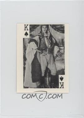 1969 Globe Imports Playing Cards - Gas Station Issue [Base] #KS.1 - Rudolph Valentino