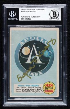 1969 O-Pee-Chee Man on the Moon - [Base] #54B - Apollo/Nasa Insignia [BAS BGS Authentic]
