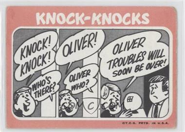 1969 Topps Knock-Knocks - [Base] #OLIV - Oliver [Poor to Fair]