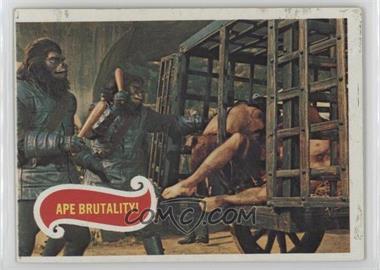 1969 Topps Planet of the Apes - [Base] #13 - Ape Brutality!